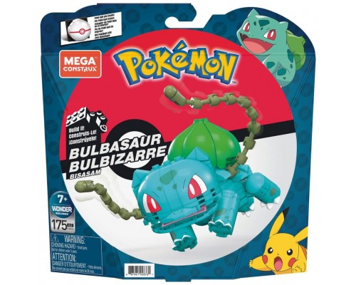 Figura mattel mega construx pokemon bulbasaur