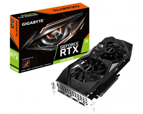 TARJETA GRAFICA GIGABYTE RTX 2060 SUPER WINDFORCE 8GB