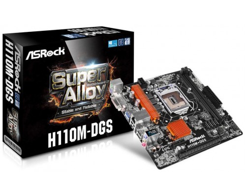 PLACA BASE ASROCK H110M-DGS 1151 MATX 2XDDR4