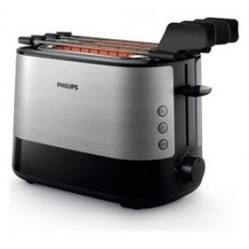 Tostadora PHILIPS HD2639/90 con 2 ranuras 950W Inox