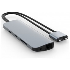 HUB HYPERDRIVE VIPER 10 EN 2 USB-C GRIS