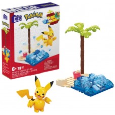 Figura mattel mega construx pokemon pikachu