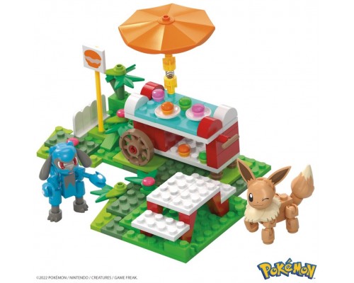 Figura mattel mega construx pokemon picnic