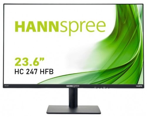 Monitor led 23.6pulgadas hannspree he247hfb plana