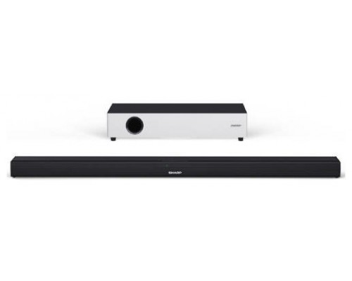 Sharp HT-SBW160 altavoz soundbar 2.1 canales 360 W Negro, Blanco