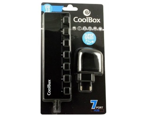 Hub coolbox 4 puertos usb 3.0 3 puertos usb 2.0