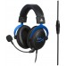 Auriculares gaming hyperx cloud ps4 azul