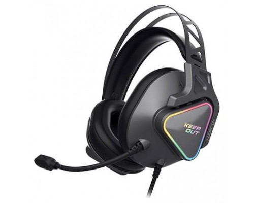 KEEPOUT GAMING 7.1 HXPRO+ RGB PC/PS4 Auricular+Mic