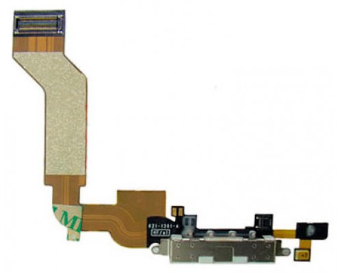 Conector Carga/Datos+Micrófono iPhone 4S Blanco