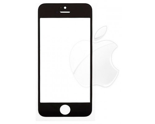 Cristal Frontal Negro iPhone 5