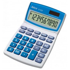 CALCULADORA DE SOBREMESA DE 10 DIGITOS MODELO 210X SOLAR / PILA IBICO IB410079