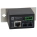 CONVERSOR DE MEDIOS LEVEL ONE RJ45 A SC MONO MODO INDUSTRIAL IEC-4301