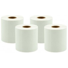 iggual Pack 4 rollos papel 700 etiquetas 74x37 mm