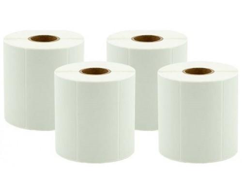 iggual Pack 4 rollos papel 700 etiquetas 74x37 mm