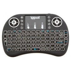 iggual Mini teclado inalámbrico con panel táctil