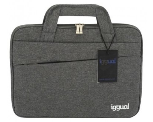 iggual Maletín portátil 15.6" Smart Business Gris