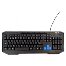 iggual Teclado multimedia CK-4BLUE-116T negro/azul