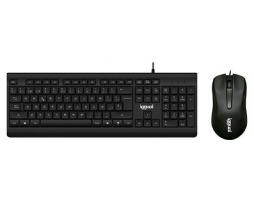 iggual Kit teclado y ratón CMK-BUSINESS negro