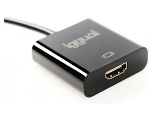 iggual Adaptador DisplayPort (M) a HDMI (H)