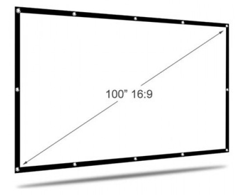 iggual Pantalla plegable ECO-COST 100" 16:9