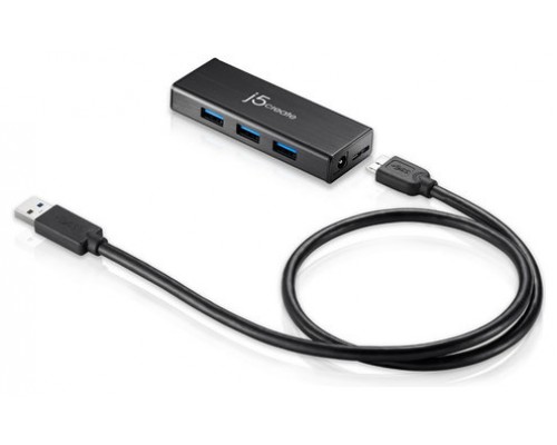 J5CREATE JUH340 MINI HUB USB 3.0 4 PUERTOS