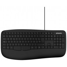 Phoenix teclado k101 ergonómico con cable