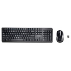 SET DE TECLADO+RATON INALAMBRICO PRO FIT QWERTY COLOR NEGRO KENSINGTON K75230ES