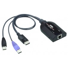 Aten KA7189 cable para video, teclado y ratón (kvm) 0,5 m Negro