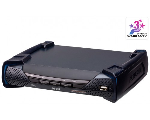 ATEN Receptor KVM por IP DVI-I single display USB