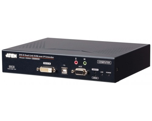 ATEN Transmisor KVM por IP DVI-D dual link 2K con SFP dual