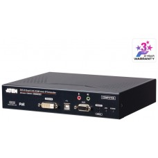 Aten Transmisor KVM por IP DVI-D dual link 2K con SFP dual y PoE