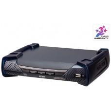 ATEN Receptor KVM por IP DVI-I dual display USB