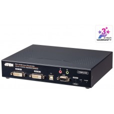 ATEN Transmisor KVM por IP DVI-I dual display USB