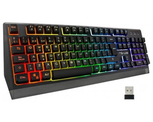 THE G-LAB TECLADO GAMING RETROILUMINADO INALAMBRICO PS4 PS5 XBOX PC