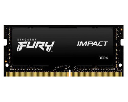 Kingston Technology FURY Impact módulo de memoria 16 GB 1 x 16 GB DDR4 2666 MHz