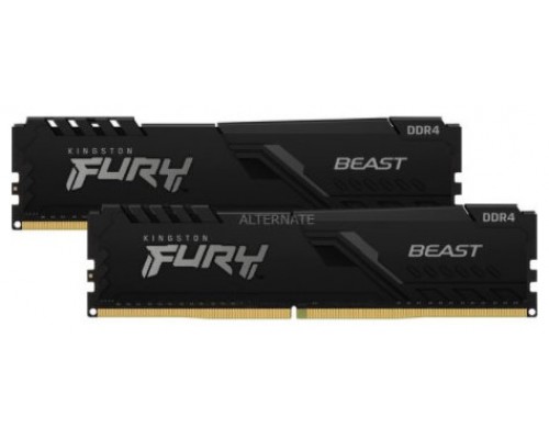 Memoria ram ddr4 16gb 2x8gb kingston