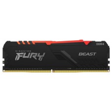 DDR4 KINGSTON 2X8GB 3600 FURY BEAST NEGRO