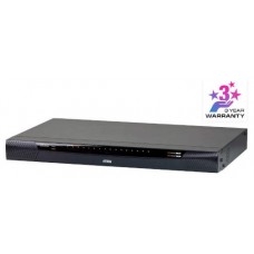 Aten KN1116VA-AX-G interruptor KVM Montaje en rack Negro