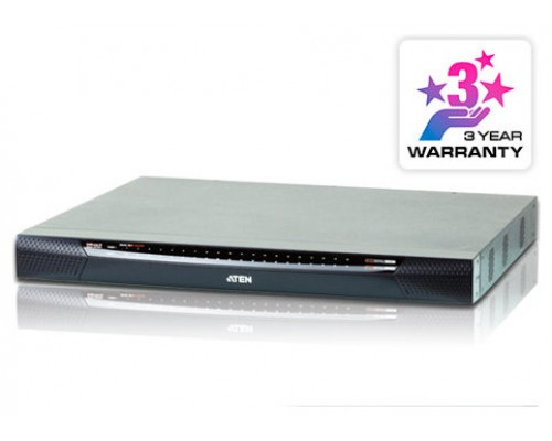 Aten KN2140VA-AX-G interruptor KVM Montaje en rack Negro, Gris