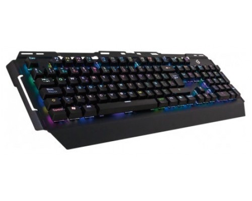 TECLADO GAMING MECANICO CONCEPTRONIC KRONIC01 RETROILUMINADO RGB USB 8 TECLAS PROGRAMABLES