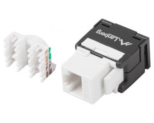 Conector keystone lanberg cat.6a utp rj45