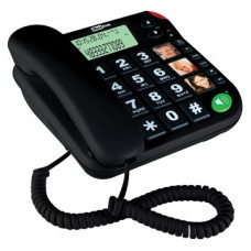 Telefono fijo maxcom kxt480 black