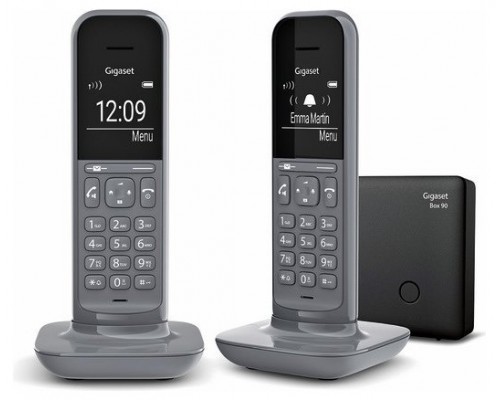 Telefono fijo inalambrico gigaset cl390 duo