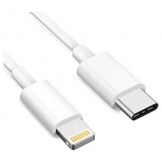 Cable Tipo C a Lightning Carga Rápida 2.1V 1m Blanco Biwond