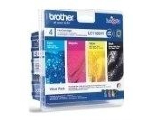 Multipack brother lc1100valbp mfc5890cn dcp6690cw mfc6490cw