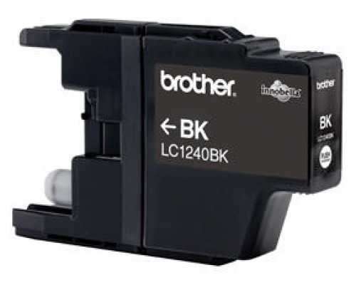 Cartucho tinta brother lc1240bk negro 600