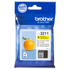 Cartucho tinta brother lc3211y amarillo 200