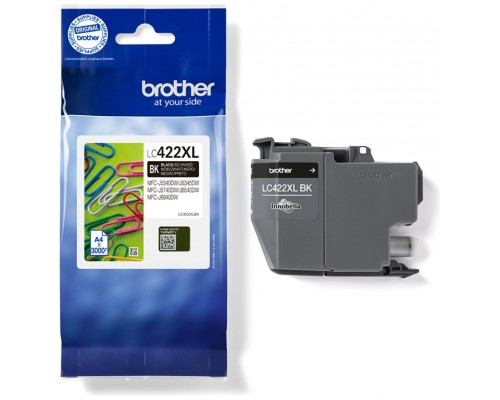 Cartucho tinta brother lc422xlbk negro 3000