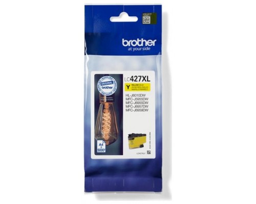 Brother Cartucho LC427Y XL Amarillo