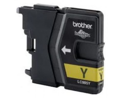 Cartucho tinta brother lc985y amarillo 260